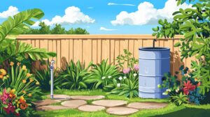 Lire la suite à propos de l’article Créez votre récupérateur d’eau de pluie décoratif pour embellir votre jardin